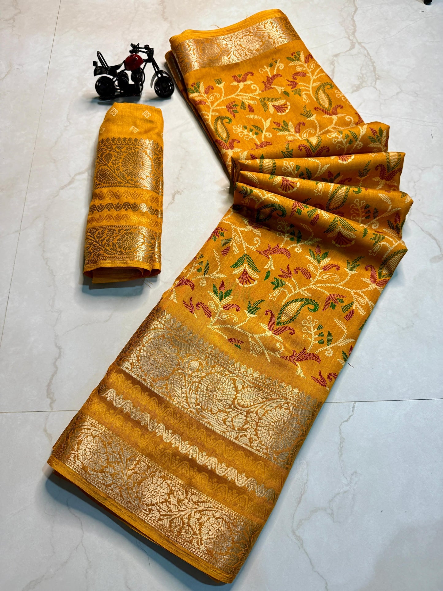 Premium flower super hit popular premium saree
