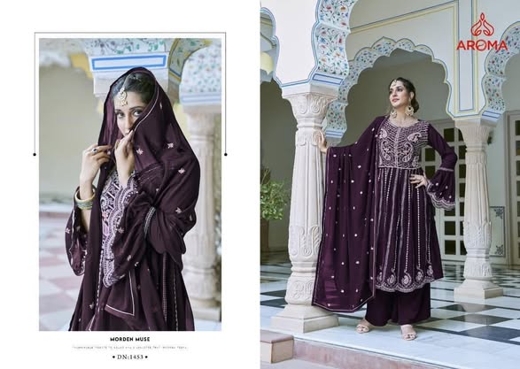 Faux Georgette Festive Salwar Kameez
