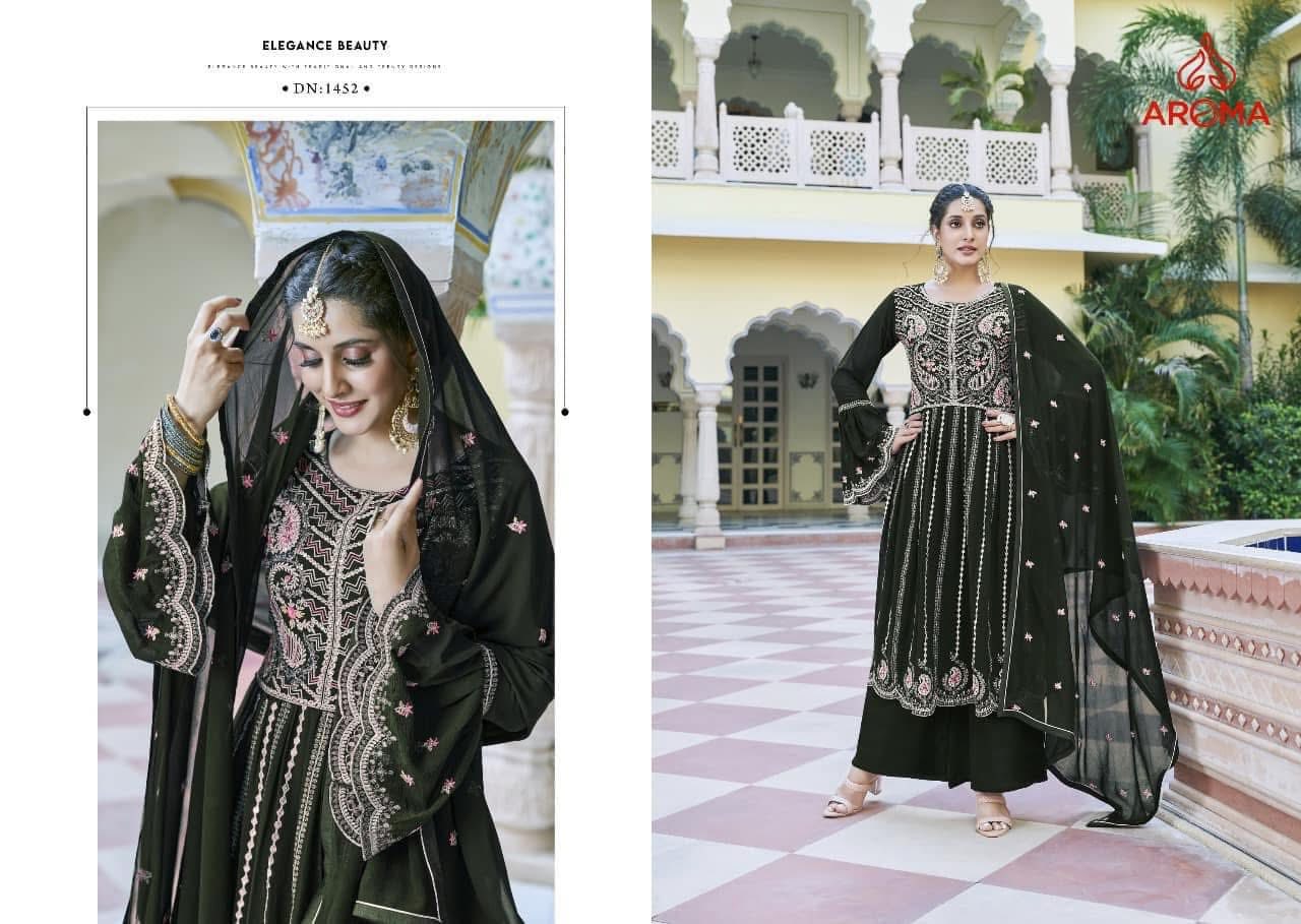 Faux Georgette Festive Salwar Kameez