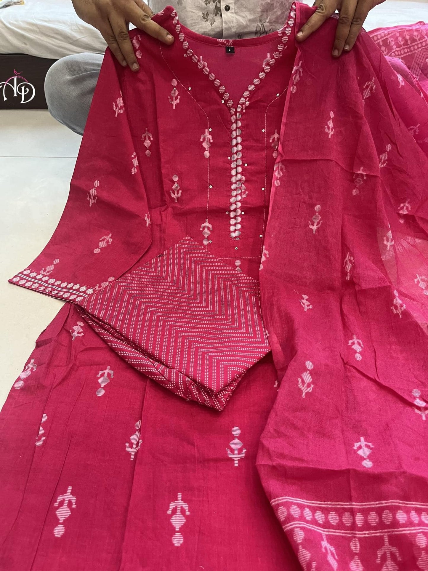 Cotton fabric Kurti with Pant
