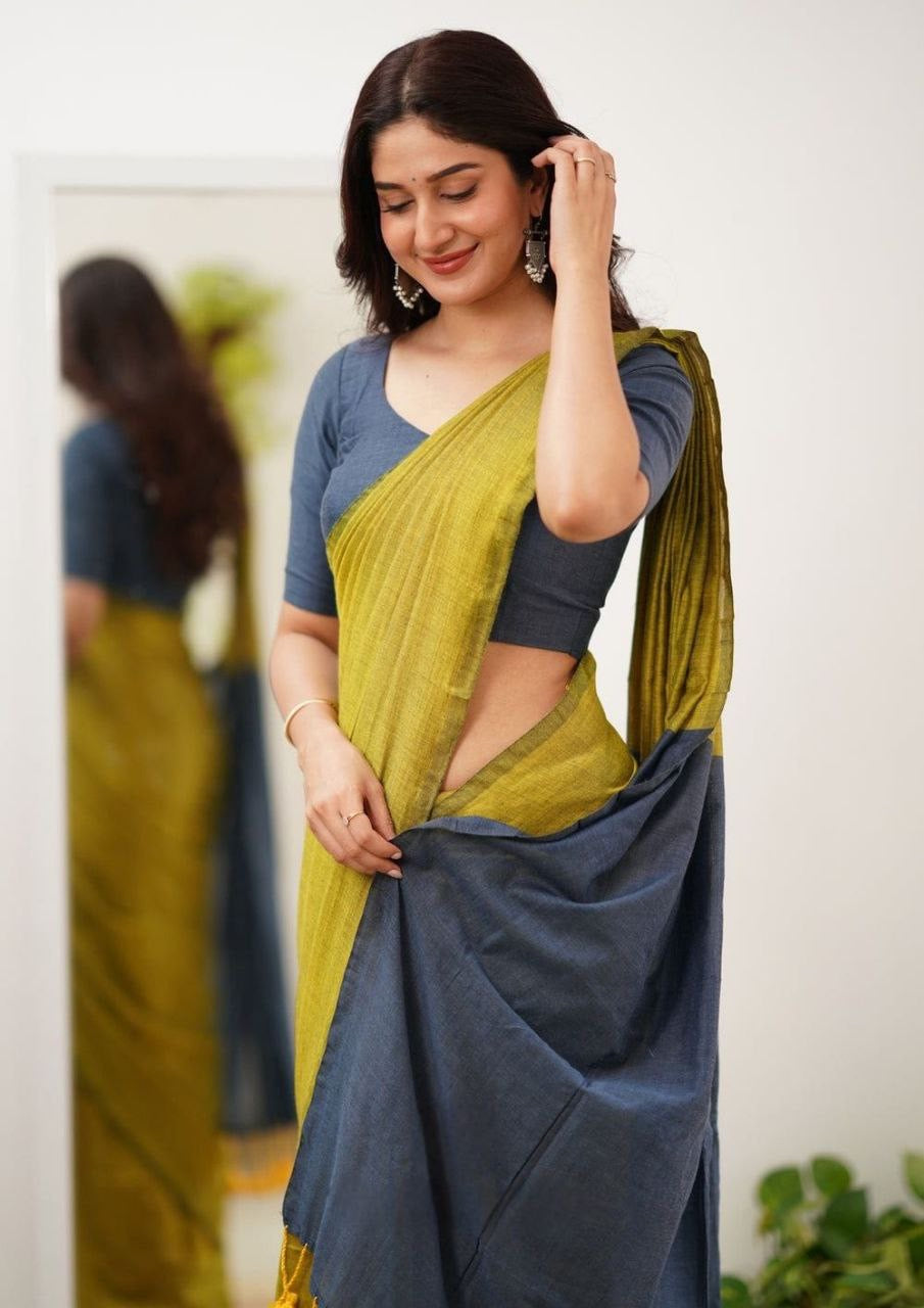 khadi cotton saree