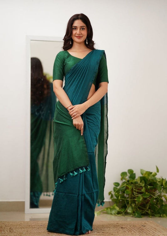 khadi cotton saree