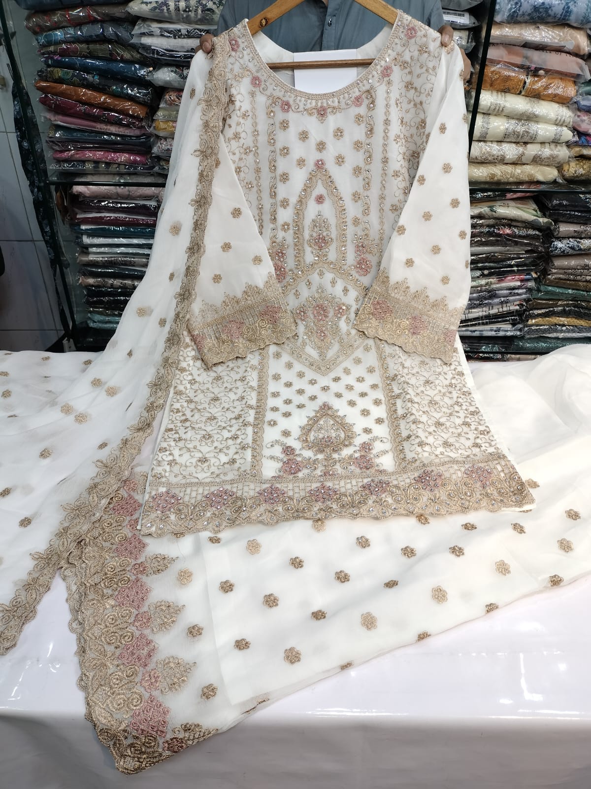 Fancy Handmade Pakistani 3pcs