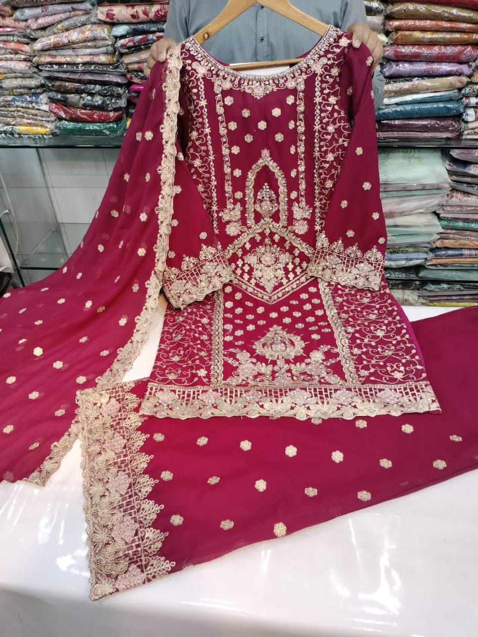 Fancy Handmade Pakistani 3pcs