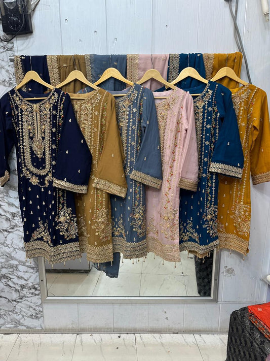 Pakistani ready made 3pcs